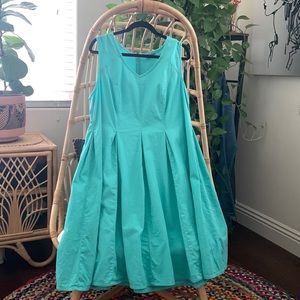 Jessica London Teal Midi Dress